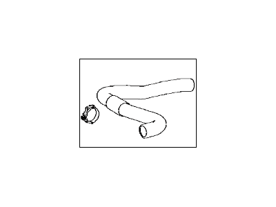 Lexus 16571-36240 Hose, Radiator, NO.1