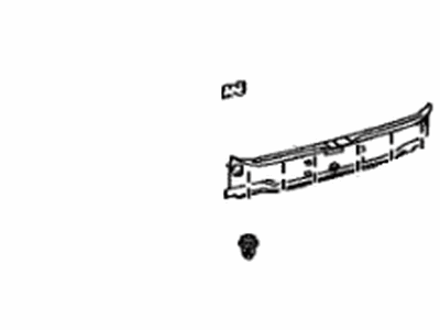 Lexus 58387-30221-C1 Plate, Rear Floor Finish