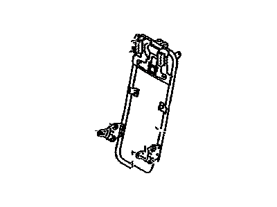 Lexus 71305-48010 Frame Sub-Assy, Center Seat Back