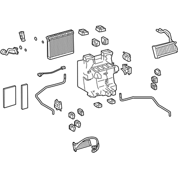 Lexus 87050-50212 Radiator Assembly, Air C