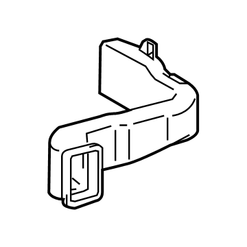 Lexus 88566-48040 Duct, Cooler Air, No