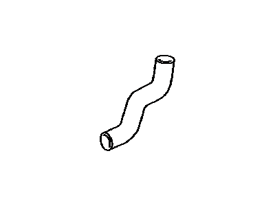 Lexus 16572-38121 Hose, Radiator, NO.2