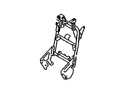 Lexus 71305-60130 Frame Sub-Assembly, Center