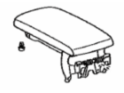 Lexus 58905-06390-F1 Door Sub-Assembly, Console