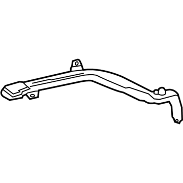 Lexus 55972-0E080 Duct, Side DEFROSTER