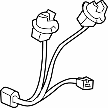 Lexus 81555-50210 Cord, Rear Combination