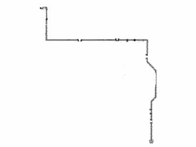 Lexus 47312-33270 Tube, Front Brake, NO.2