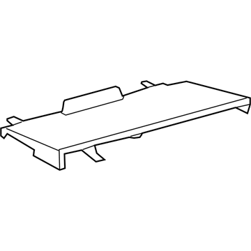 Lexus 55512-50110 Plate, Instrument Panel