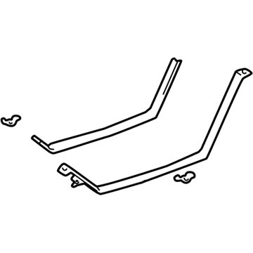 Lexus 77602-48010 Band Sub-Assy, Fuel Tank, NO.1 LH