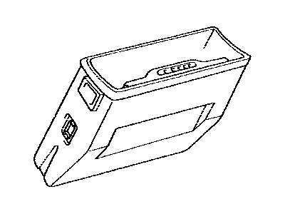 Lexus 74111-24050 Box, Front Ash Receptacle