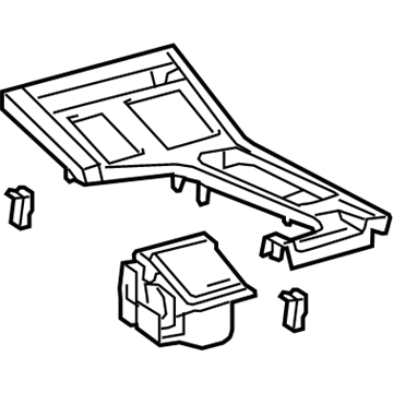 Lexus 58805-33240-A0 Panel Sub-Assembly, Console