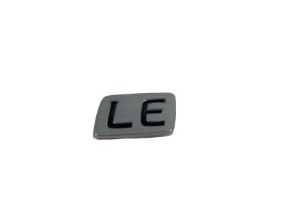 Lexus 75443-33080 Plate, Luggage Compartment