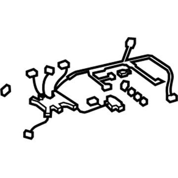 Lexus 82192-30211 Wire, Front Seat, LH