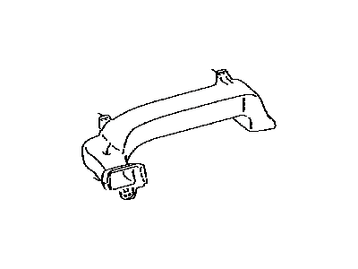 Lexus 55843-0E020 Duct, Heater To Register, NO.1