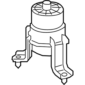 Lexus 12361-F0020 INSULATOR, Engine Mounting