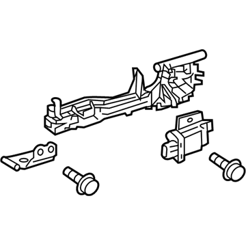 Lexus 69204-60060 Frame Sub-Assy, Rear Door Outside Handle, LH