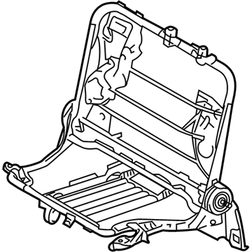 Lexus 79270-60032 Spring Assy, NO.2 Seat Cushion, LH