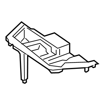 Lexus 64742-48110 Box, Deck Side Trim