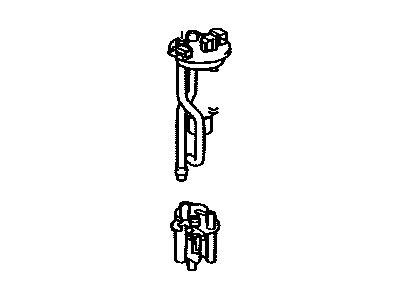 Lexus 77024-35040 Plate Sub-Assy, Fuel Suction