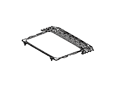 Lexus 63104-60060 Reinforcement Sub-Assy, Roof Panel, NO.2