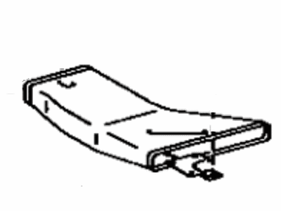 Lexus 87215-30260 Guide, Air Duct, Rear RH