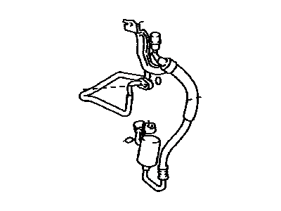 Lexus 88703-48091 Hose, Cooler Refrigerant Discharge, NO.1