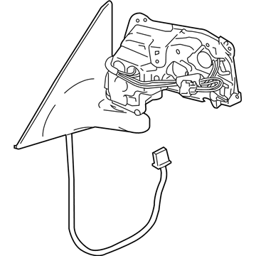 Lexus 87908-30B80-J0 ACTUATOR Sub-Assembly, Outer Mirror