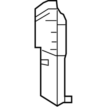 Lexus 89668-11030 Bracket, Engine Control Computer