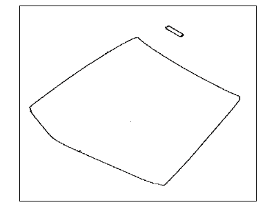 Lexus 56101-24908 Windshield Glass Sub-Assembly