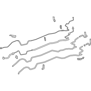 Lexus 88720-48060 Hose & Accessory Assembly