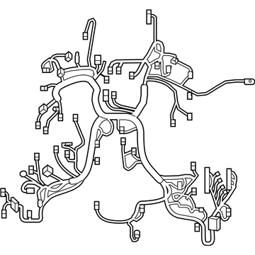 Lexus 82121-50660 Wire, Engine