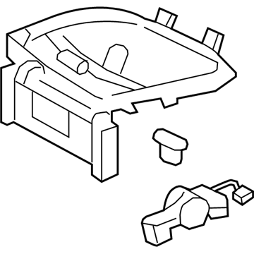 Lexus 72030-50140-B0 Adjuster Assy, Rear NO.1 Seat