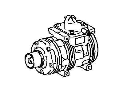 Lexus 88320-60580-84 Compressor,Reman A/C
