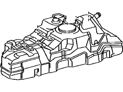 Lexus 77001-3D510 Fuel Gas Tank Assembly