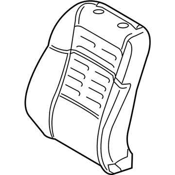 Lexus 71551-30C20 Pad, Front Seat Back, R