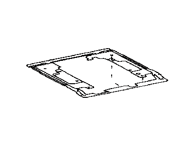 Lexus 86117-48030 Bracket, Television Display, A