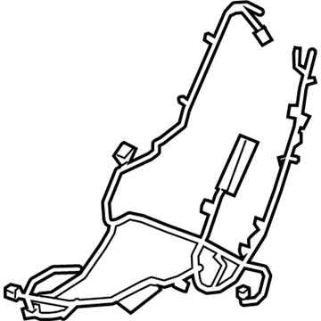 Lexus 82193-50230 Wire, Rear Seat, RH