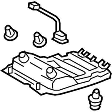 Lexus 81260-30834-B1 Lamp Assy, Map