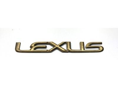 Lexus 75441-24020 Luggage Compartment Door Name Plate, No.1