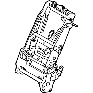 Lexus 71017-0E140 Frame Sub-Assembly, Rear Seat