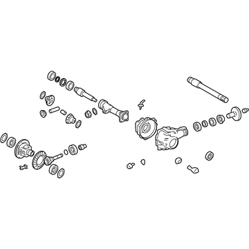 Lexus 41110-3D432 Carrier Assembly, Differential