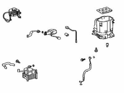 Lexus 88502-60211 Case Sub-Assembly, Cooling