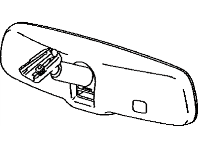 Lexus 87810-AC091 Mirror Assy, Inner Rear View