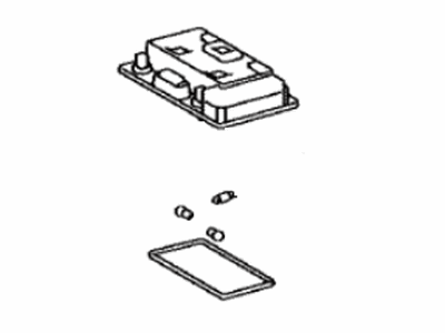 Lexus 81208-50010-A0 Lamp Sub-Assembly, Map