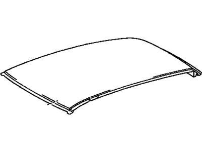 Lexus 63111-53020 Panel, Roof