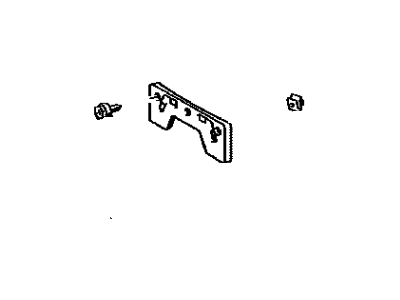 Lexus 52114-33200 Front Bumper Extension Mounting Bracket