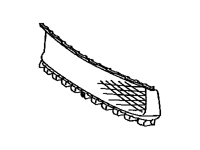 Lexus 53112-30400 Grille, Radiator, Lower