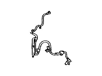 Lexus 89542-33070 Sensor, Speed, Front RH