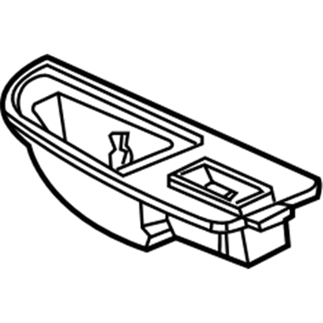 Lexus 74138-50030 Retainer, Rear Ash Receptacle, Inner LH