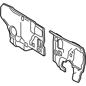 Lexus 55223-48201 INSULATOR, Dash Panel